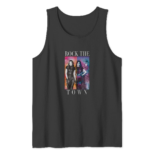 Disney Descendants Mal And Evie Rock The Town Tank Tops