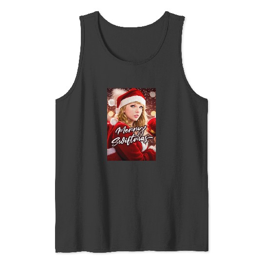 Discover Taylor Santa Claus Swiftmas Tank Tops