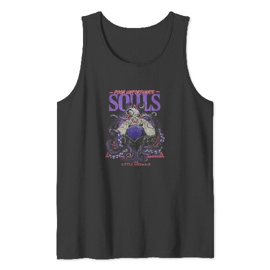 Disney The Little Mermaid Ursula Crystal Ball Sea Witch Tank Tops