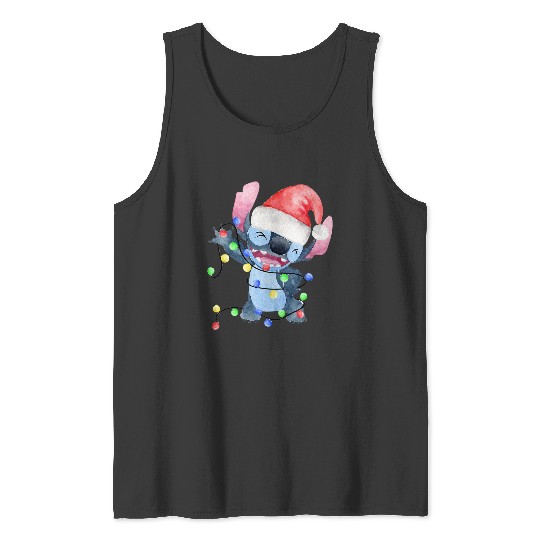 Christmas Sticker2, Stitch Eras Tour , Stitch Shirt, Disney Land Lilo and Stitch Tank Tops