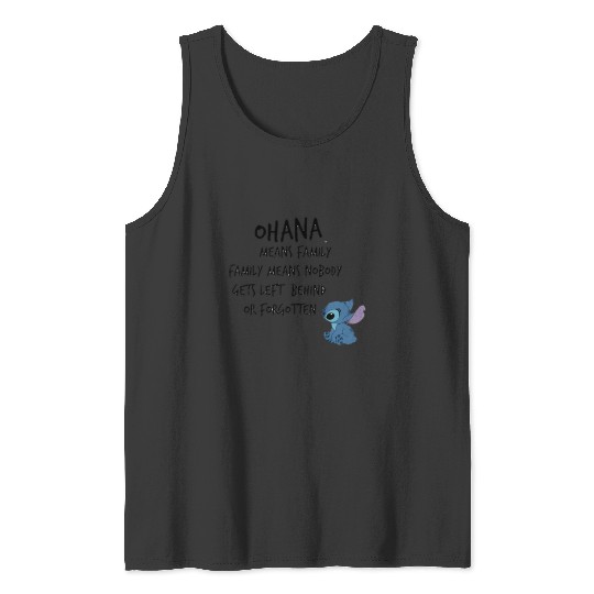 Ohana Stitch Family Gifts For Fans1, Stitch Eras Tour , Stitch Shirt, Disney Land Lilo and Stitch Tank Tops