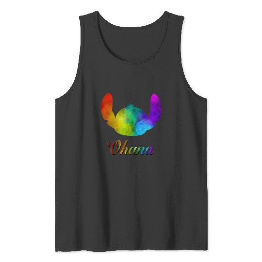 Ohana means family Stitch  , Stitch Eras Tour , Stitch Shirt, Disney Land Lilo and Stitch Tank Tops