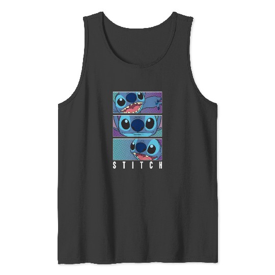 Stitch Experiment Blue alien cute Halloween ghost sticker Sticker, Stitch Eras Tour , Stitch Shirt, Disney Land Lilo and Stitch Tank Tops