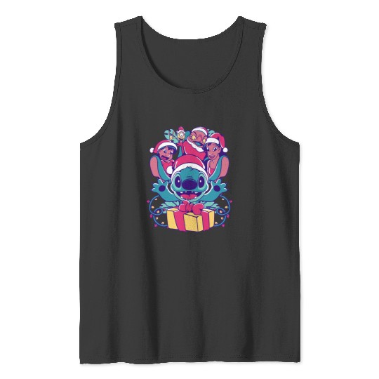 Ohana Fan Art , Stitch Eras Tour , Stitch Shirt, Disney Land Lilo and Stitch Tank Tops