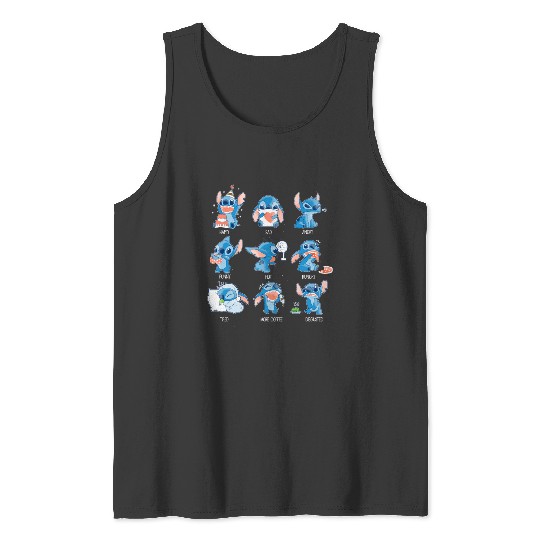 Stitch Easter fan art Sticker, Stitch Eras Tour , Stitch Shirt, Disney Land Lilo and Stitch Tank Tops