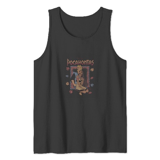 Disney Pocahontas Colors Of The Wind  Movie Post Tank Tops