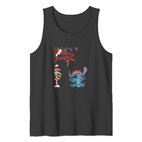 Stitch Christmas Sticker6, Stitch Eras Tour , Stitch Shirt, Disney Land Lilo and Stitch Tank Tops