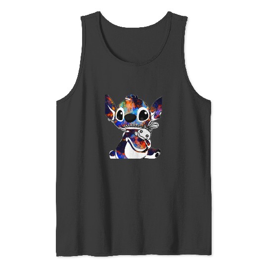 Most Likely to Stitch Some Holiday Magic  , Stitch Eras Tour , Stitch Shirt, Disney Land Lilo and Stitch Tank Tops