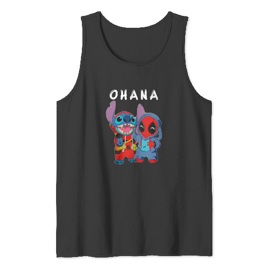 stitch ohana means Family  . Essentia  , Stitch Eras Tour , Stitch Shirt, Disney Land Lilo and Stitch Tank Tops