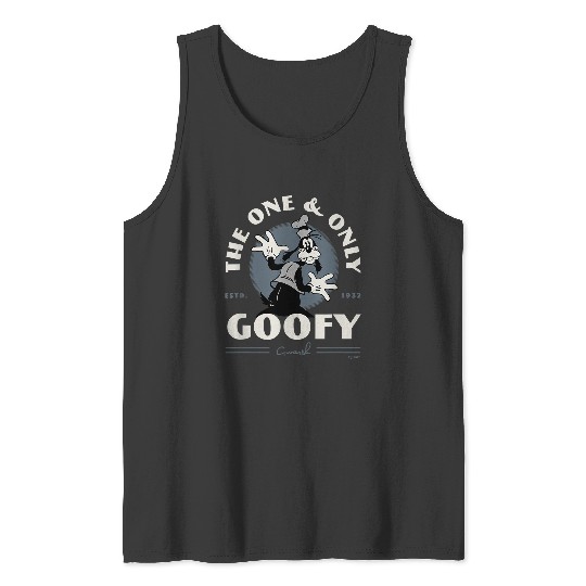 Disney 100 The One & Only Goofy Gwarsh Est 1932 D100 Tank Tops