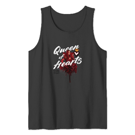 Disneyss Descendants The Rise Of Red Queen Of Hearts Retro Tank Tops