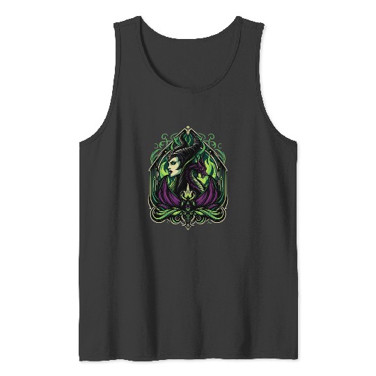 Evil Mistress  Dragons   SALE!! : Disney Villains Maleficent , Maleficent Gift S-5XL Tank Tops