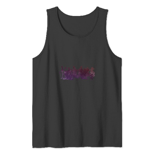Villains Inspired Silhouette  1 SALE!! : Disney Villains Maleficent , Maleficent Gift S-5XL Tank Tops