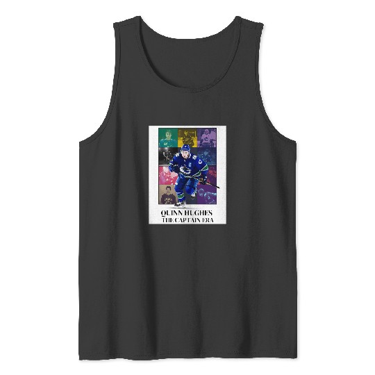Quinn Hughes Eras Tour Vancouver Canucks Bigger Print Tank Tops