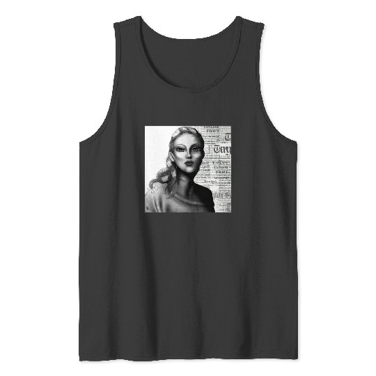 Discover Taylor Reputation Fanart Tank Tops