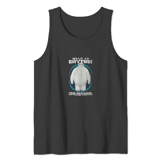 Disney Big Hero 6 Hello Im Baymax Graphic TShirt Tank Tops