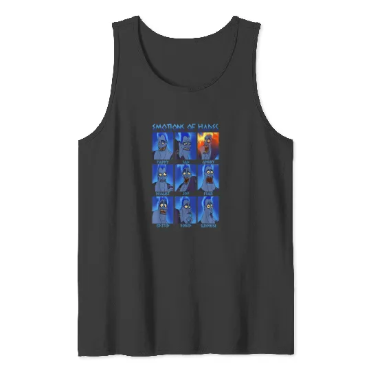 Disney Hercules Hades Emotions Graphic Tank Tops