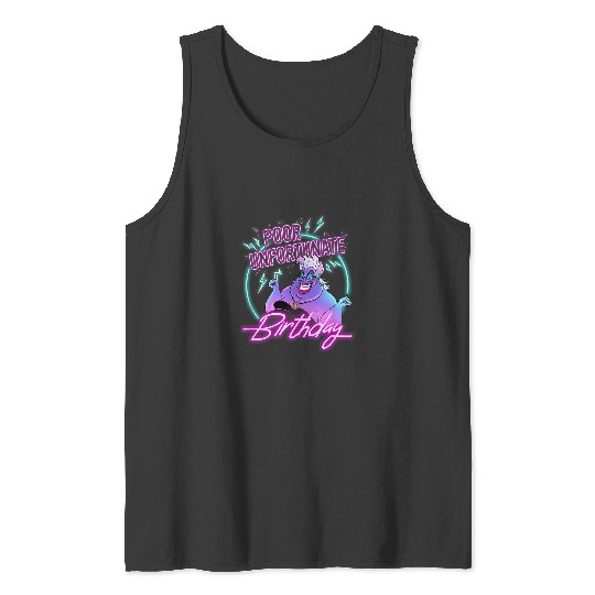 Disney Villains Ursula Poor Unfortunate Birthday Tank Tops