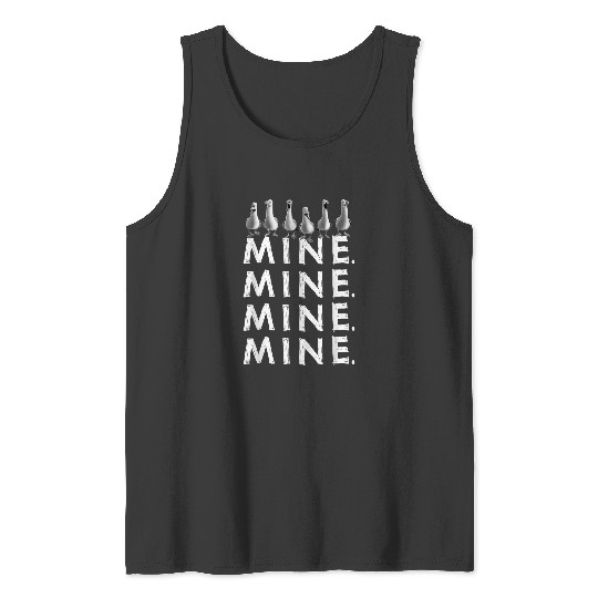 Disneyss Pixars Finding Nemo Iconic Seagulls Mine Mine Mine Tank Tops