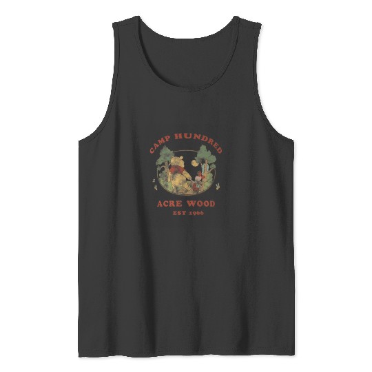 Disney Winnie The Pooh Piglet Walking Camp 100 A Tank Tops