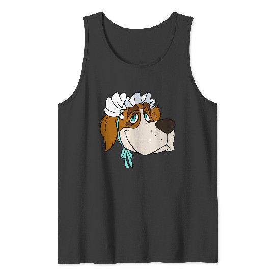 Disneyss Peter Pan Nana St Bernard Dog Big Faces Costume Tank Tops