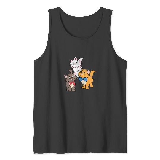 Disney The Aristocats Cute Trio Marie Toulouse B Tank Tops