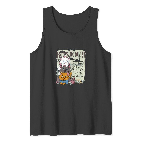 Disney The Aristocats Bonjour Tank Tops