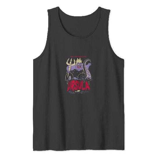 Disney The Little Mermaid Ursula Graphic TShirt Tank Tops