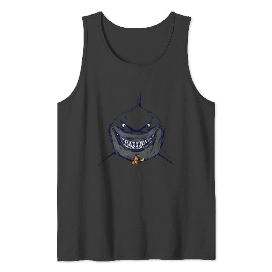 Disneyss Pixars Finding Nemo Hello Bruce Big Chest Portrait Tank Tops