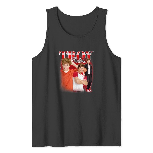 Disneyss High School Musical The Series Troy Bolton Collage Tank Tops