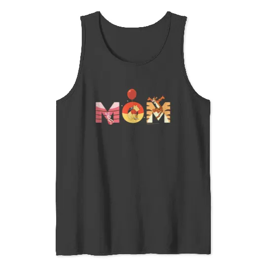 Disneyss Winnie The Pooh And Friends Mom Mothers Day Birthday Tank Tops