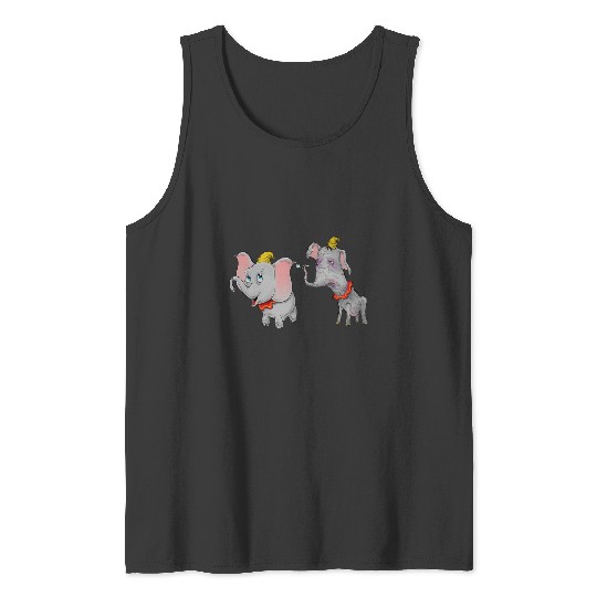 Discover dumbo on ice Sticker: Disney Elephant Dumbo, Dumbo Tank Tops