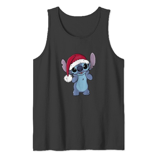 Lilo  Stitch Christmas Mele Kalikimaka Wreath  1, Stitch Eras Tour , Stitch Shirt, Disney Land Lilo and Stitch Tank Tops
