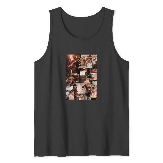 Discover Taylor Red Album Collage Tank Tops