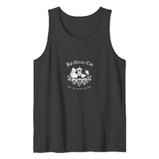 Discover Villains Bad Witches Club Group Shot Graphic   SALE!! : Disney Villains Maleficent , Maleficent Gift S-5XL Tank Tops
