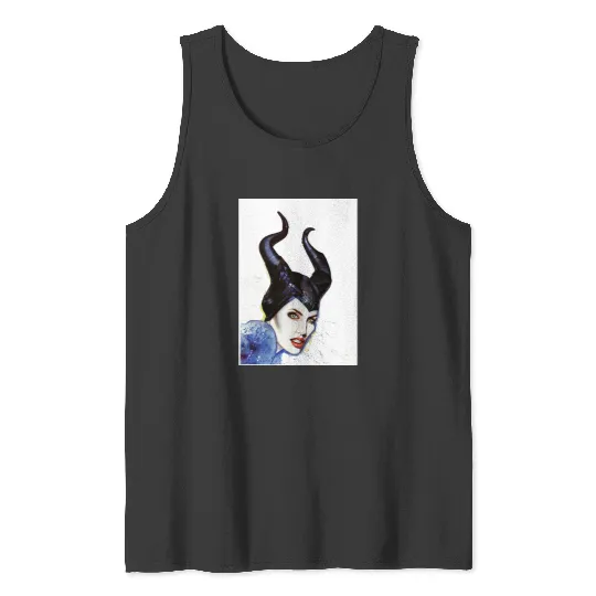 Discover Maleficent art  2 SALE!! : Disney Villains Maleficent , Maleficent Gift S-5XL Tank Tops