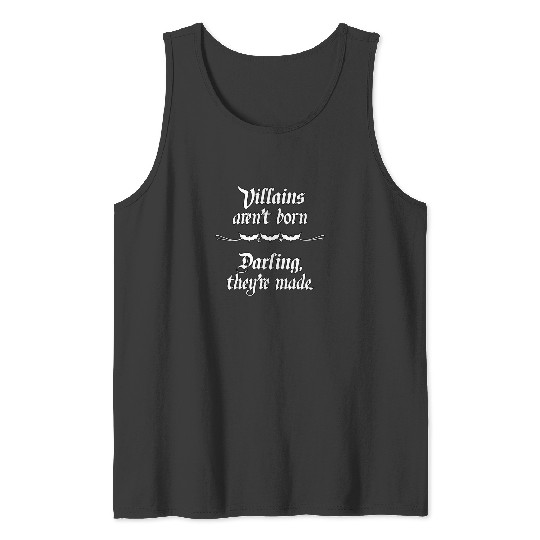 Discover Villains Aren't Born...   SALE!! : Disney Villains Maleficent , Maleficent Gift S-5XL Tank Tops