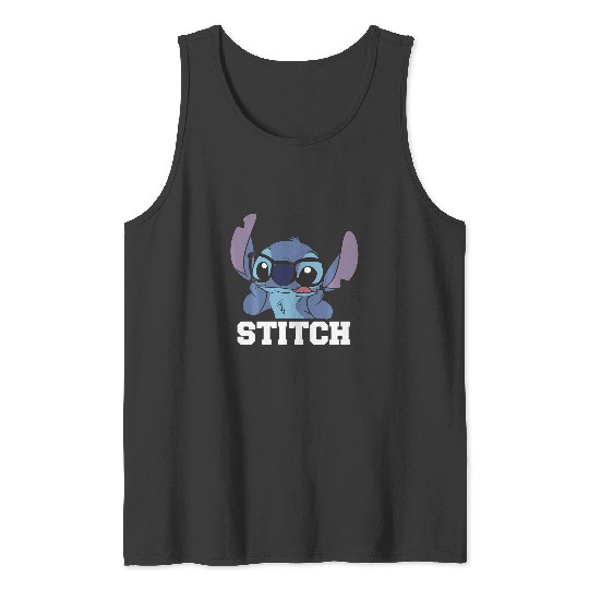 Discover Disney Lilo Stitch Nerdy Stitch Portrait Tank Tops