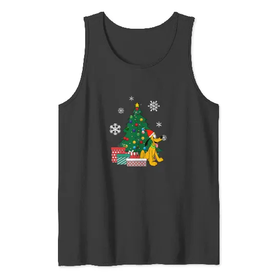 Discover Men Women Pluto A Planet Again Graphic For Fans  : Mickey Disney Christmas, Disney Christmas Tank Tops