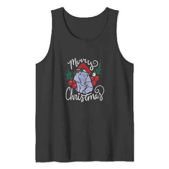 Discover Merry Christmas Elephant Poster, Disney Elephant Dumbo Christmas , Dumbo Christmas Tank Tops