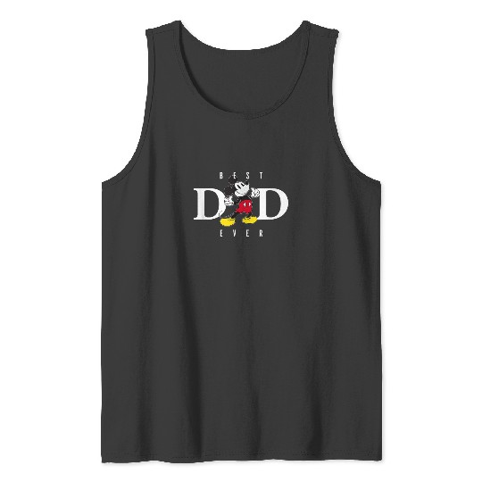 Discover Disney Mickey Mouse Thumbs Up Best Dad Ever Fath Tank Tops
