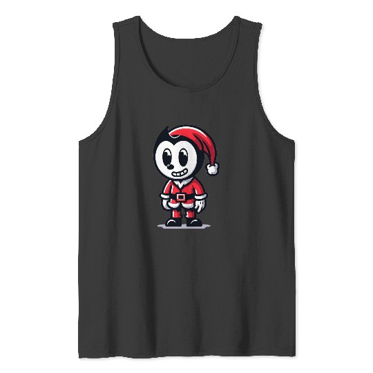 Bendy Santa Claus  : Mickey Disney Christmas, Disney Christmas Tank Tops