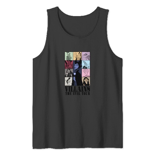 Villains Eras Tour   SALE!! : Disney Villains Maleficent , Maleficent Gift S-5XL Tank Tops