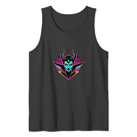 Discover Neon style Mistress  Evil   SALE!! : Disney Villains Maleficent , Maleficent Gift S-5XL Tank Tops