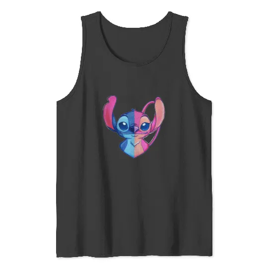 Stitch and Angel Poster, Stitch Eras Tour , Stitch Shirt, Disney Land Lilo and Stitch Tank Tops