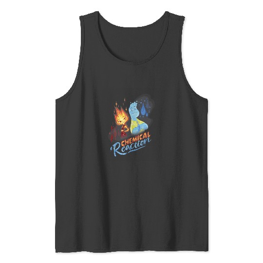 Discover Disney Pixar Elemental Chemical Reaction Ember W Tank Tops