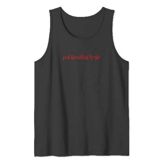 Discover Sad Beautiful Tragic Taylor Tank Tops