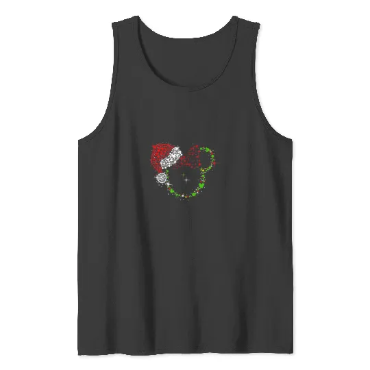 Discover Christmas Minnie Gift For Men and Women: Mickey Disney Christmas, Disney Christmas Tank Tops