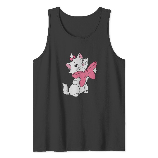 Disneyss The Aristocats Smiling Cute Marie Big Chest Portrait Tank Tops
