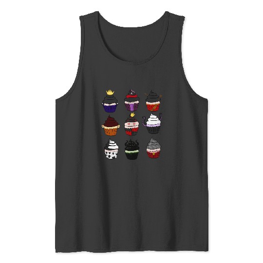 Discover Villains cupcakes   SALE!! : Disney Villains Maleficent , Maleficent Gift S-5XL Tank Tops